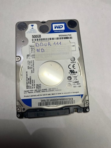 Western Digital Disco rígido móvel WD Blue de 1 TB - 5400 RPM, SATA 6