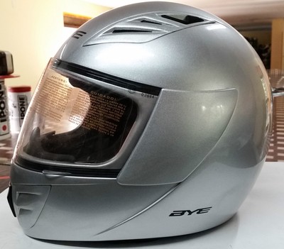 CASCO BYE YAMAHA HERO TG. M GRIGIO MOTORCYCLE SCOOTER HELMET | eBay