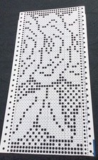Handgestanzter Lochkartenanzug Brother Knitmaster Strickmaschine