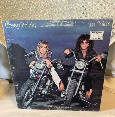 Cheap Trick In Color Vinyl Record Album By Epic PE 34884 - Image 1 of 4