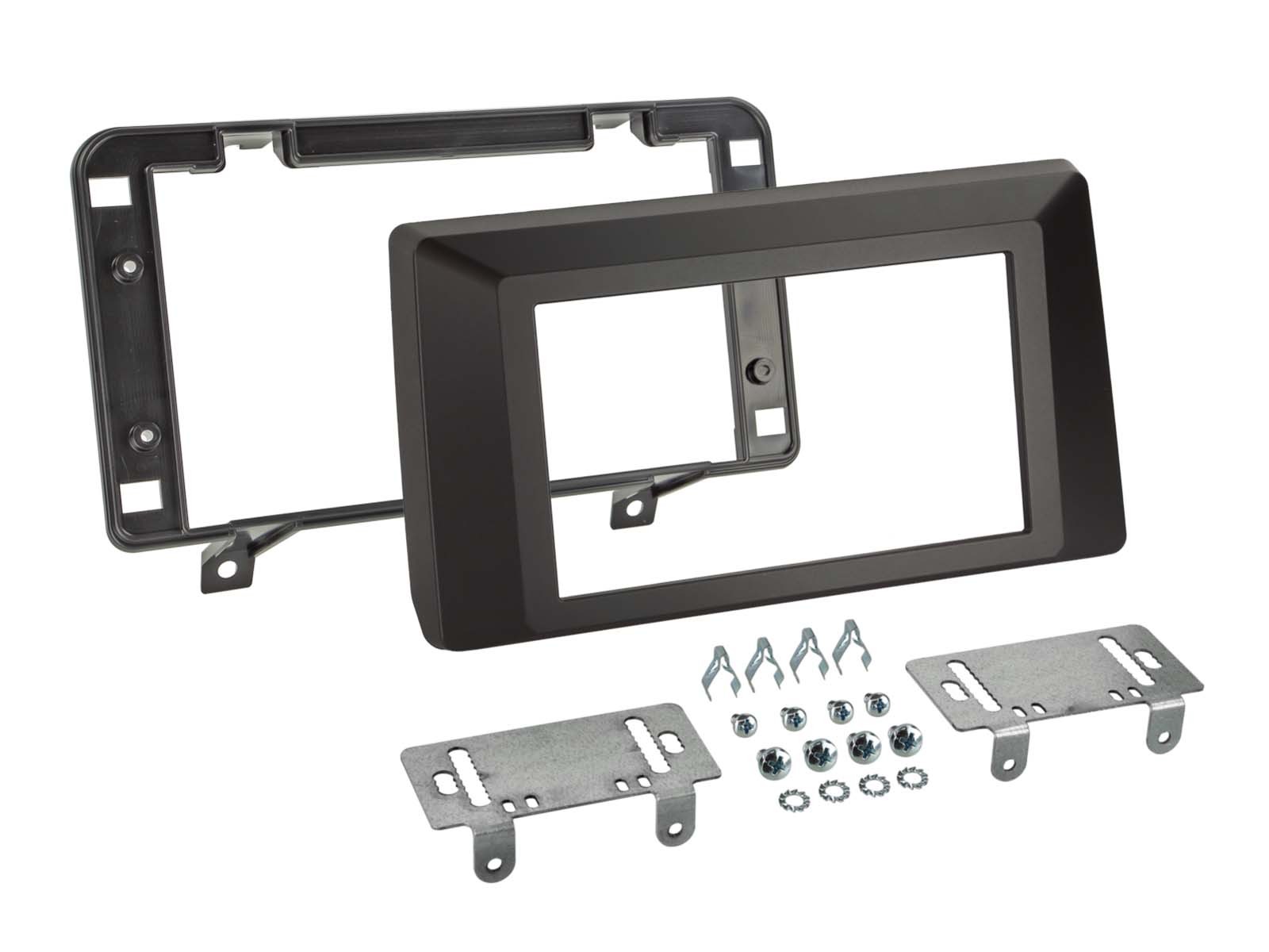 Plaque de façade 2-DIN Dacia Duster SR 2021 2022 2023 cadre autoradio