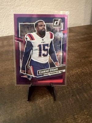 2023 Panini Donruss - Ezekiel Elliott #201 Season Stat Line /500