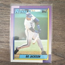 1990 Topps Bo Jackson #300 Kansas City Royals MLB Baseball Base Set Card