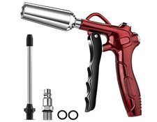 Pistola de aire neum&aacute;tica de alto flujo con boquilla potente y extensi&oacute;n 4,9". N