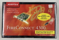 Adaptec FireConnect 4300 PCI Firewire/1394 Adapter Card for PC or MAC