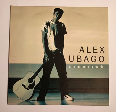 ALEX UBAGO - SIN MIEDO A NADA - 2002 MEXICAN CD SINGLE PROMO, LATIN POP