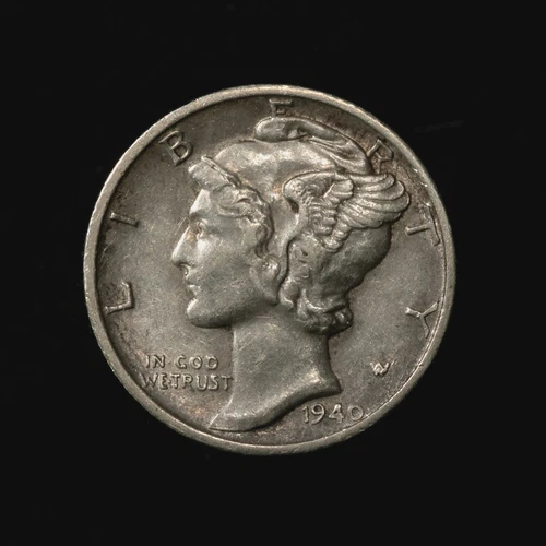 1940-S Mercury Dime — photo from the most recent tracked eBay sale