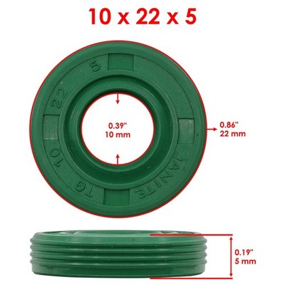 Caltric 17461-01H00 Water Pump Oil Seal for Suzuki Motorcycle | eBay