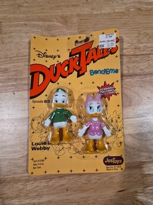 Webby & Louie Duck Vintage Walt Disney Ducktales Twistable Just Toys NEW figures
