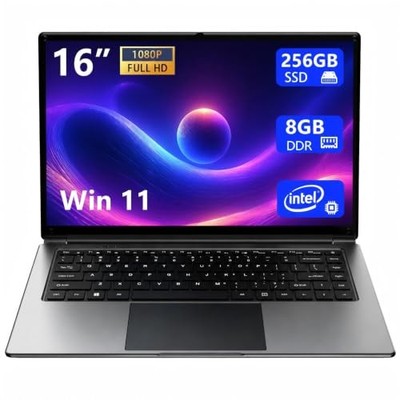laptop , 8GB DDR 256GB SSD portable laptop computer, 8GB RAM/256GB SSD 16-inch