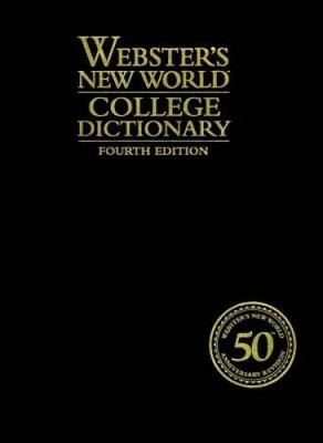 Websters New World College Dictionary Leather, Thumb Indexed - Hardcover - GOOD