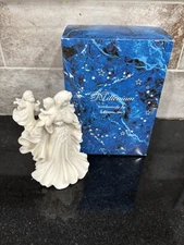 Millenium By Roman Inc Angel W/children “Rejoyce” 1997 religious figurine
