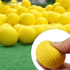10PCS Elastic Sponge Golf Balls Soft PU Foam Training Balls Indoor Outdoor