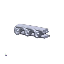 Hastings Piston Ring Set 6164; 3.498 in. Drop-In for 1983-2014 Harley Davidson