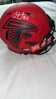 New ListingFalcons Signed Julio Jones Full Size Authentic Helmet w Visor, Beckett Witnessed