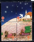 US Stamp Scott #WX256, Christmas Seals 1976, Block of 4, MNH