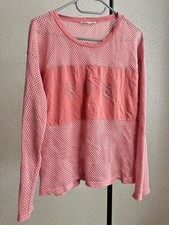 Pinkes transparentes Netz-Shirt mit Skull-Pri...