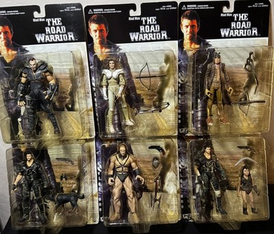 Mad Max The Road Warrior N2 Toys Series 1 Complete Set 6/6, Factory Sealed