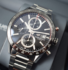 tag heuer carrera  cbm2110 box and papers 2019 1yr gtee later model