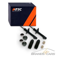 ATEC 2x STOSSDÄMPFER GAS VORN+DOMLAGER+PROTECTION-KIT FÜR VW BORA GOLF 4 BEETLE