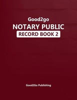 Good2Go Notary Record Book | Taschenbuch | Englisch | 2023 | Good2Go Publishing