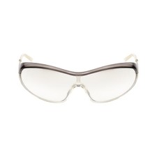 Sunglasses Oliver by Valentino '90s transparent white ORIGINAL NEW