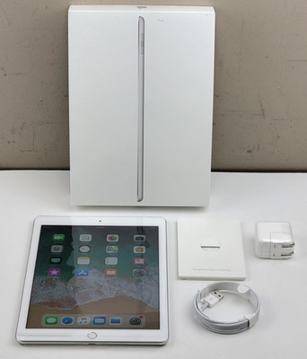 Open Box! Apple iPad (5th Gen.) (A1823) 32GB, Wi-Fi + 4G (Unlocked) 9.7'' Tablet