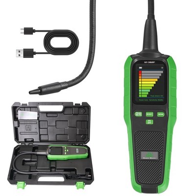 HVAC Refrigerant Leak Detector Stainless Steel Sensor Halogen Freon Sniffer, Air