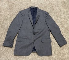 J.Crew Ludlow Tollegno 1900 3 Pcs Suit Gray Jacket 42R Pants 32X30 Vest Large