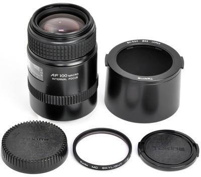 Tokina AT-X AF 100mm f/2.8 Macro IF Lens for Canon EF from Japan 2942