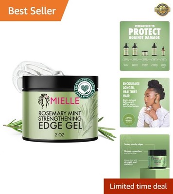 Ultimate Edge Control Gel - Rosemary Mint with Coconut & Babassu Oil, 2 Oz