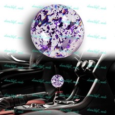 Jdm 58mm Round Ball Sphere Glitter Manual Gear Stick Shift Knob Lever Shifter Jdm 58mm Round Ball Sphere Glitter Manual Gear Stick Shift Knob Lever Shifter