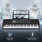 61 keys keyboard Electronic Piano 16 Timbre 10 Rhythm 6 Demo with Mic NEW