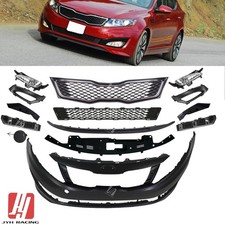 For Kia Optima 2011-2013 Sxsxl Front Bumper Cover Kit W Grille Fog Light 14pcs