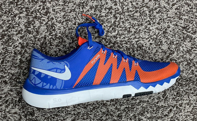 Nike Free Trainer 5.0 V6 AMP Florida Gators Mens Sz 10us NEW 723939 481 RARE