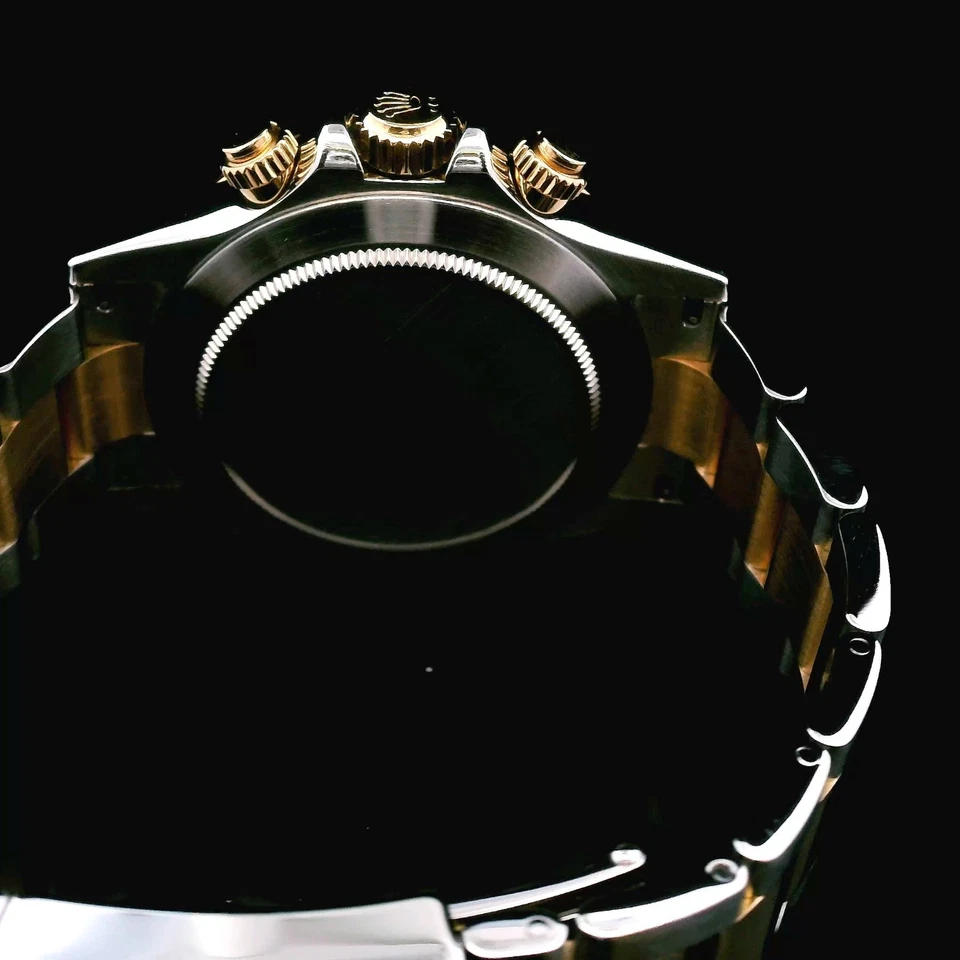 Rolex Daytona Cosmograph IVORY RACING 116523 18K Gold Steel Two-Tone Panda Watch - Image 4 of 4