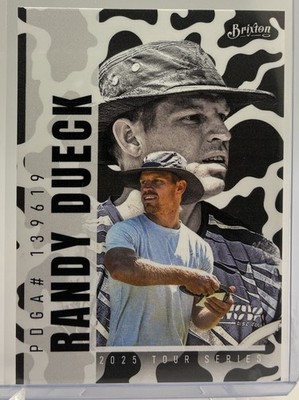 2025 Brixton Disc Golf Card Parallel Universe Randy Dueck Cow Parallel #154