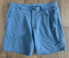 The North Face Shorts Mens 38 Blue Casual Outdoor Hiking Utility