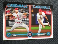 2024 Topps Update Rookie Combo Chris Roycroft / Kyle Leahy  #US189 RC