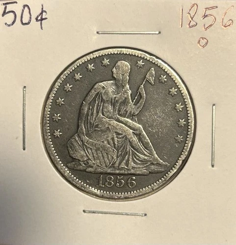 1856-O Seated Liberty Half Dollar — photo from the most recent tracked eBay sale