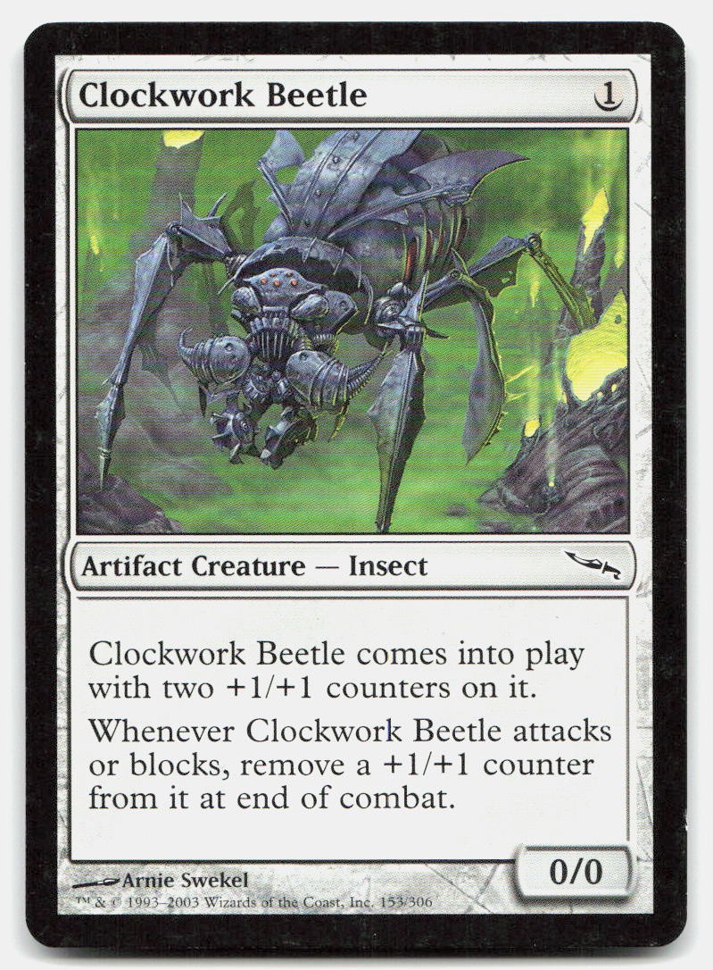 CLOCKWORK BEETLE 153 C Mirrodin LP