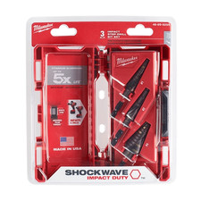 Milwaukee 48-89-9254 SHOCKWAVE Impact Duty 3PC KIT  1, 2, 4 