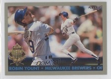 1993 Fleer Final Edition Diamond Tribute Robin Yount #10 HOF m5x