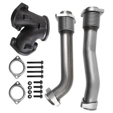 New Turbo Diesel Exhaust Pipe For Ford 7.3L Super Duty 1999 2000 2001 2002 2003