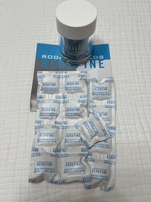 Rodan Fields Redefine Intensive Renewing Serum w/ Cleaning Tabs & AMP MD Roller
