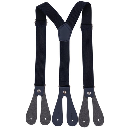 Kids Boys Girls Elastic Braces Suspenders Buttonhole Braces - Picture 43 of 75