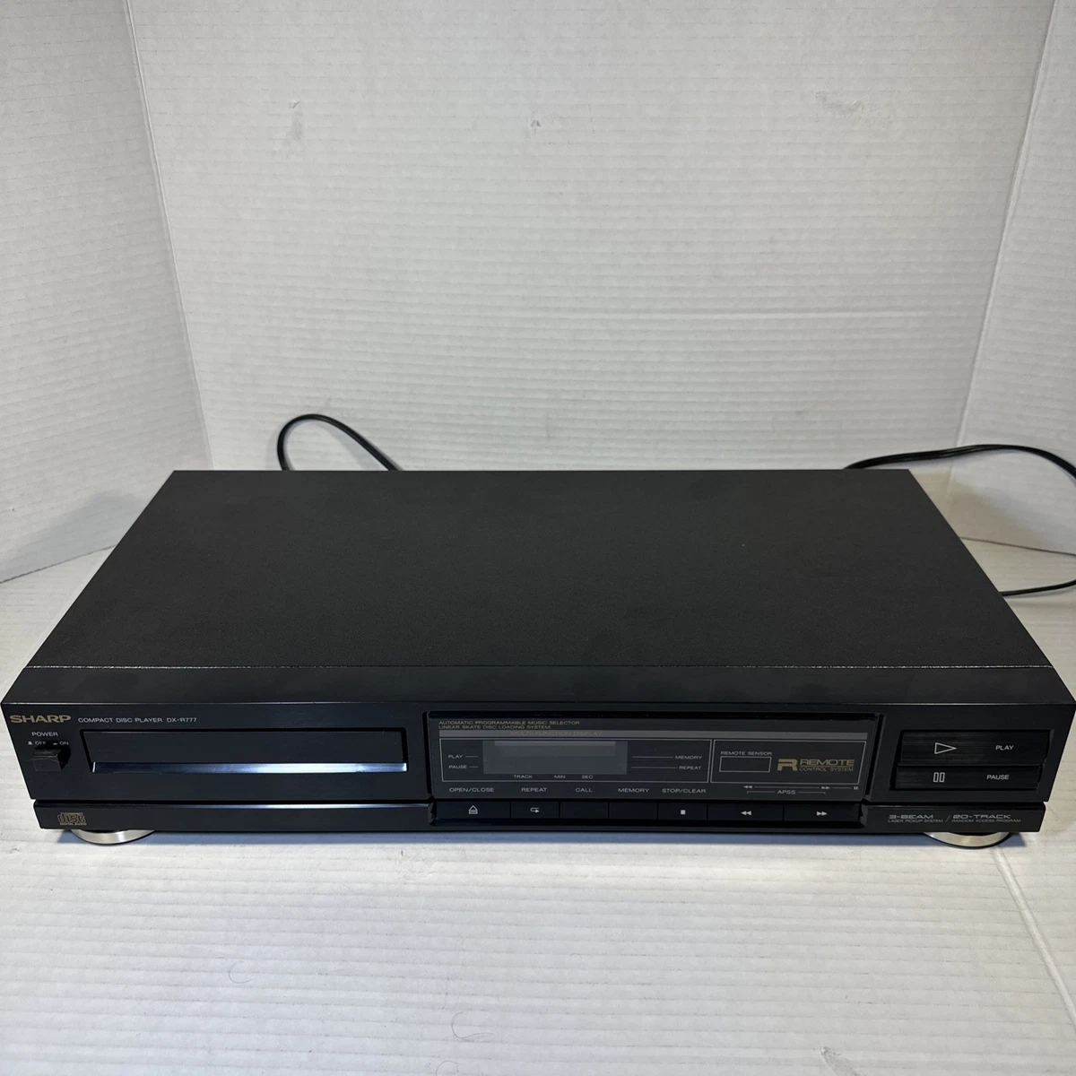 Sharp CD-150 Vintage Ancienne paire enceinte pour Auto Old Timer (Réf#M