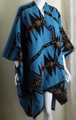 その他 ma SpiritHoods OS S M L XL 1X Art Open Poncho Cocoon Southwest