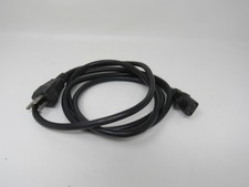 7ft Black Computer Power Cord E166095 Male NEMA 5-15P Female C13
