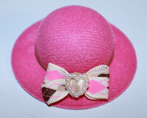 Barbie Derbie HAT Pink, White, Brown & Tan Silkstone, Fashion Royalty & Barbie